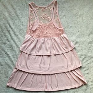 Robin K Ruffle Back Tank